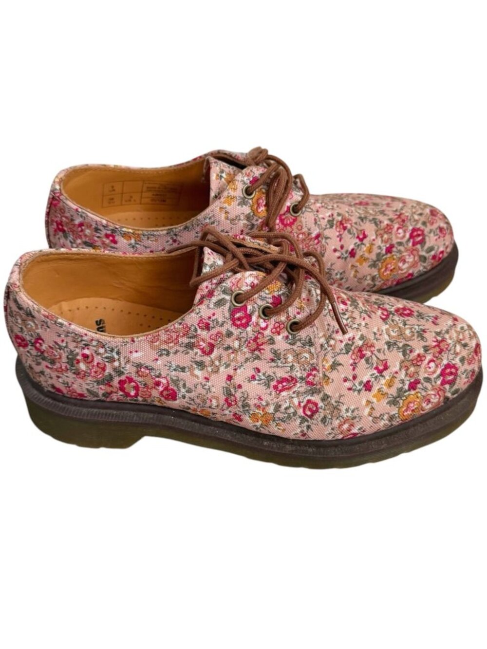 Dr. Martens 1641 Floral Canvas 3-Eye Shoes UK3 EU36 US5